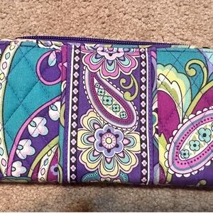 Vera Bradley Multicolor Paisley Wallet